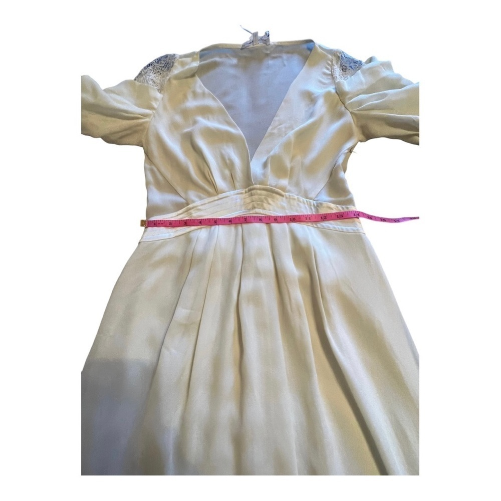 Vanessa Bruno 100% silk cream color dress EU size 40/US size 8, new with tags - Picture 9 of 13